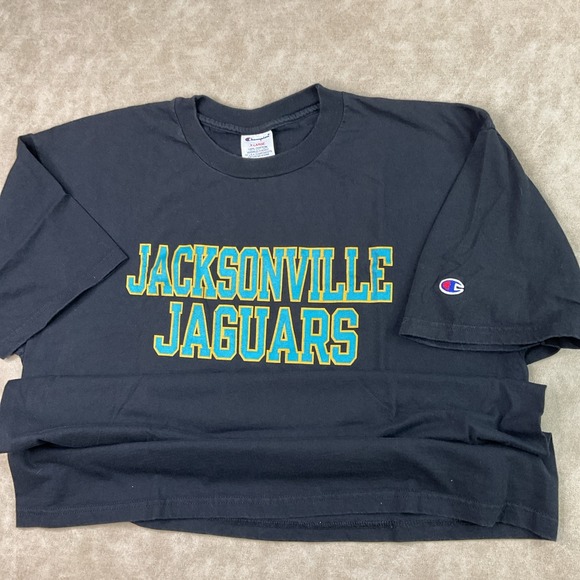 Vintage Champion Jacksonville Jaguars T-Shirt Y2K Graphic Tee Crewneck Men Sz XL - Picture 3 of 9